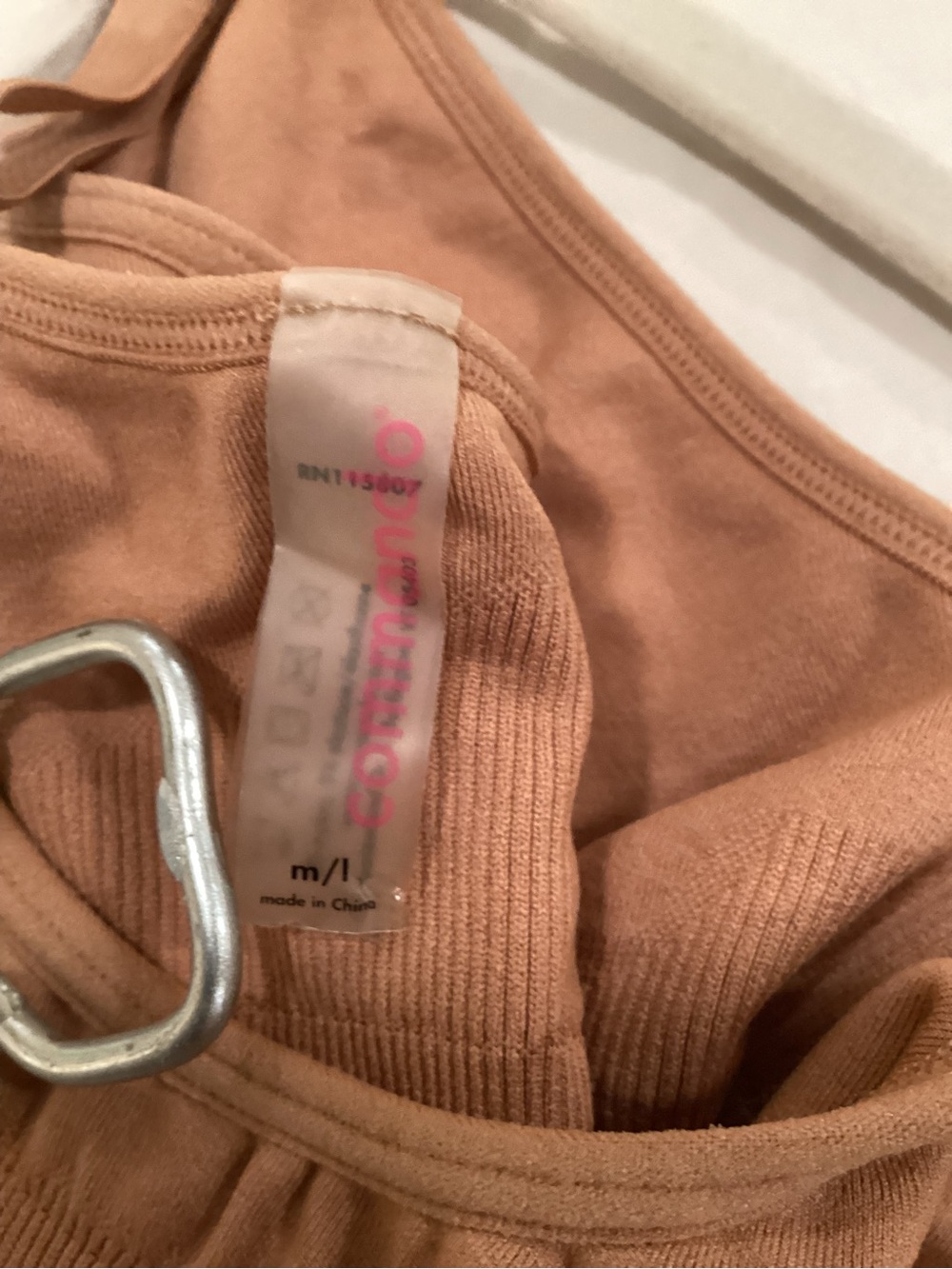 Commando Butter Comfort Nude Seamless Scoop Bralette M/L - Picture 7 of 9